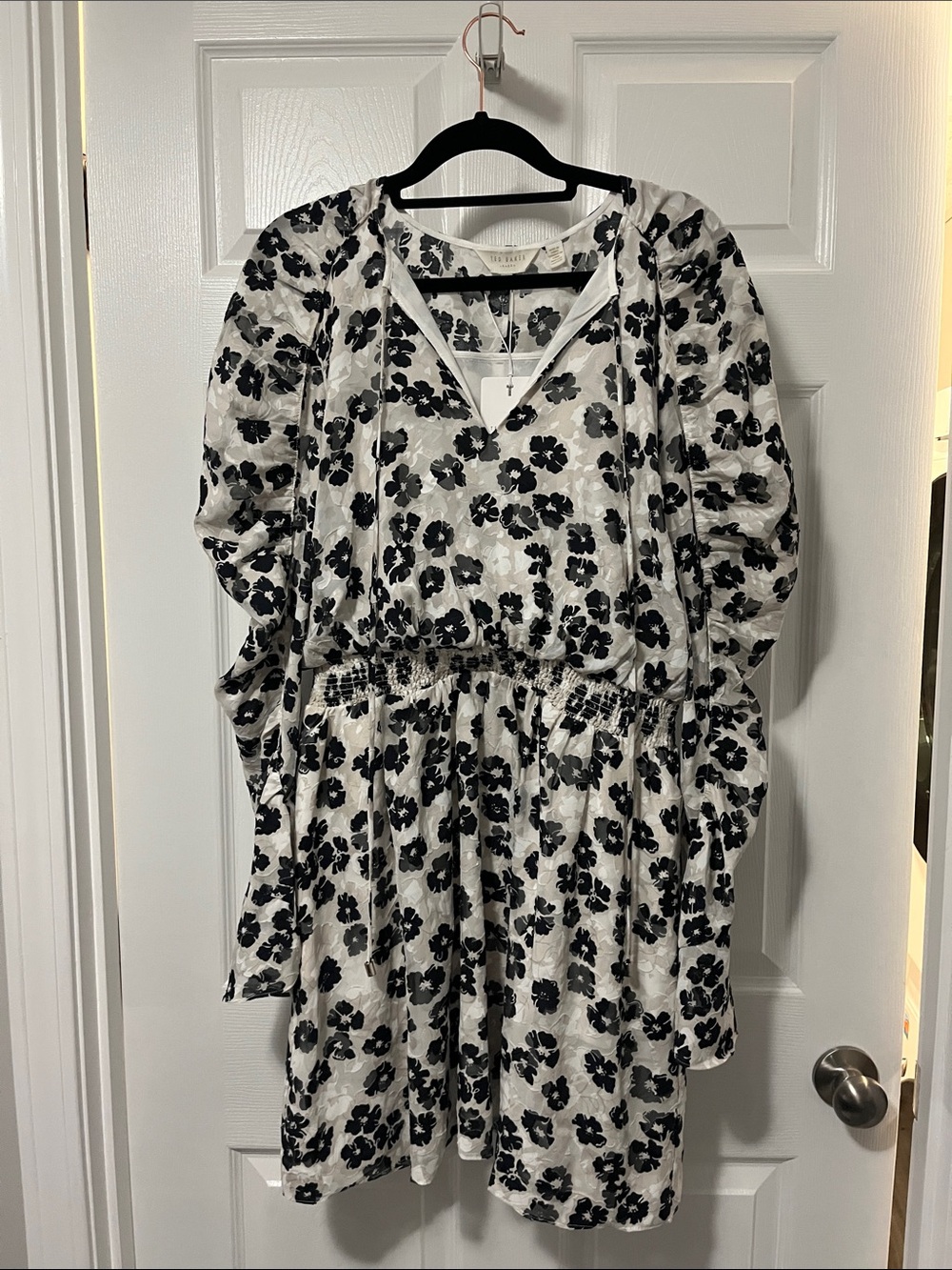Ted Baker Felici Ruched Detail Mini Dress